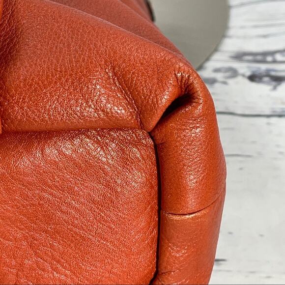 Coach hobo orange Madison Isabelle Leather shoulder - Picture 7 of 16